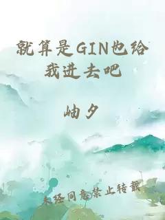 就算是GIN也給我進去吧